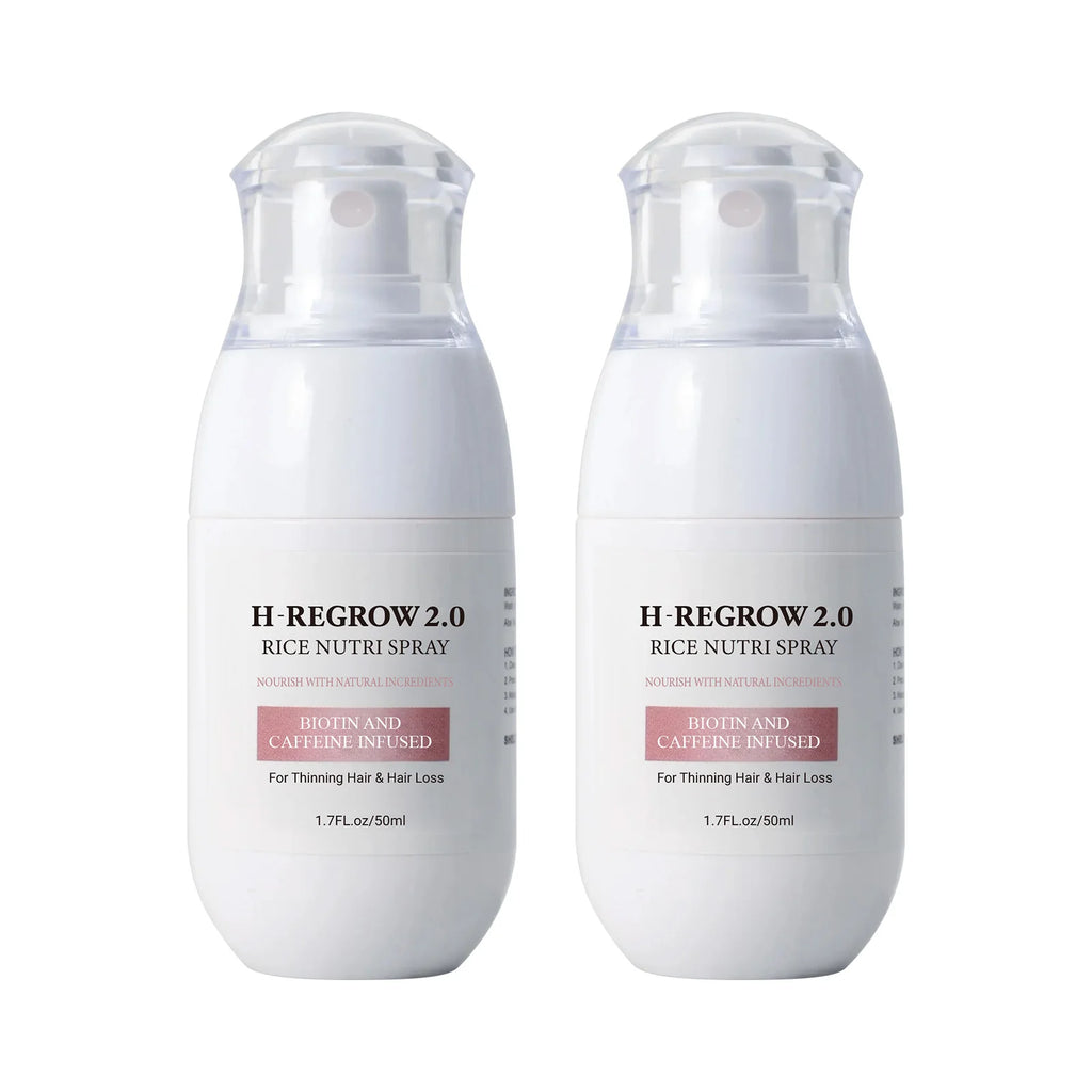 Natural Caffeine Ginger Hair Spray - 50ml premium lysine biotin formula. Anti-hair loss treatment for thicker hair growth.